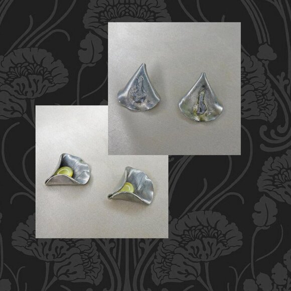 Vintage Earrings Components Pieces 20s & 30s - Picture 7 of 14